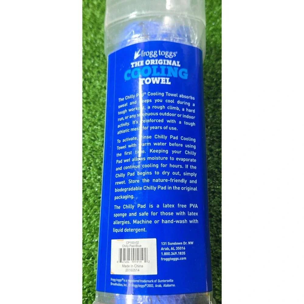 Frogg Toggs Chilly Pad The Original Cooling Towel & Cool Blast Personal Cooler N